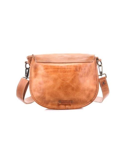 Bed Stu Orange Sequoia Saddle Bag