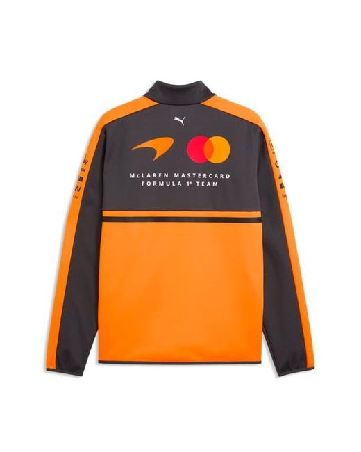 PUMA Orange Mclaren Replica Softshell Jacket for men