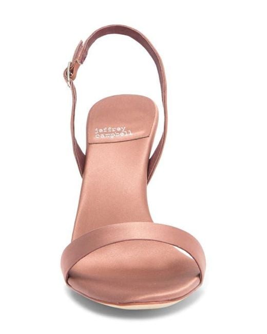 Jeffrey Campbell Pink Go-Getter Sandal