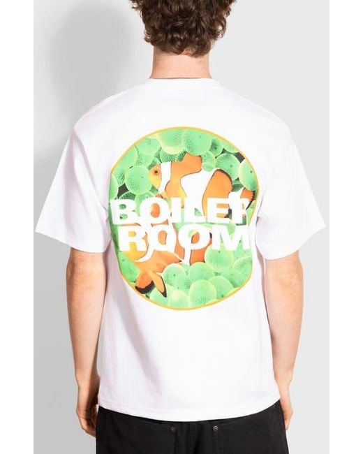 Pleasures X Boiler Room Clownfish Oversize Graphic T-Shirt in