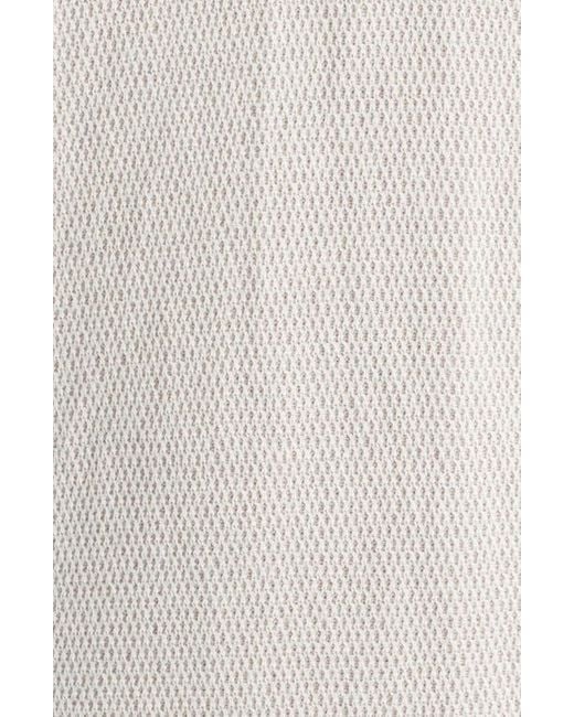 Robert Barakett White Ronric Polo Sweater for men