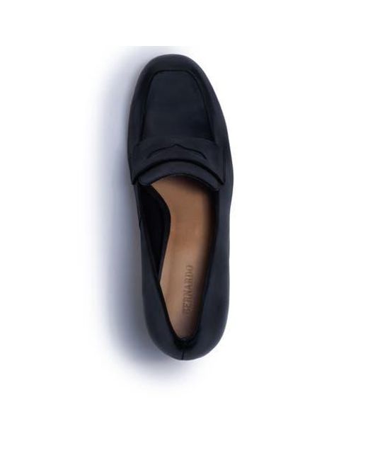 Bernardo Blue Nevaeh Loafer Pump
