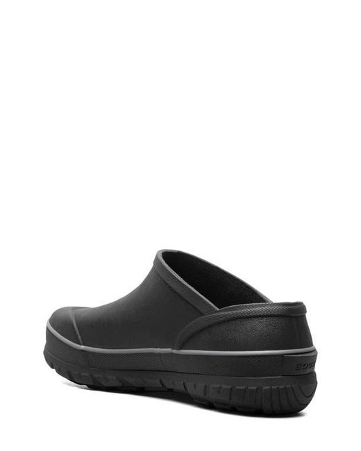 Bogs Black Digger Waterproof Clog for men