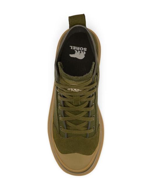 Sorel Green Scout N About Mid Sneaker