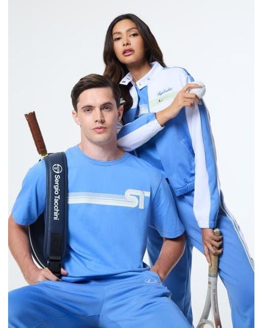 Sergio Tacchini Blue Corsa Track Jacket
