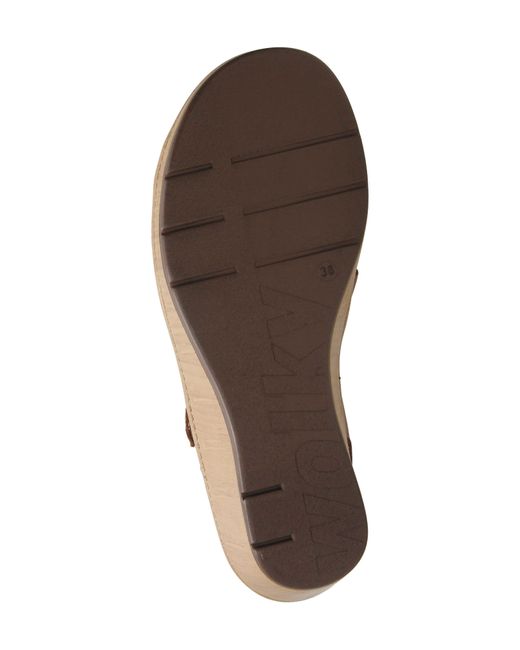 Wolky Brown La Jolla Ankle Strap Platform Wedge Sandal