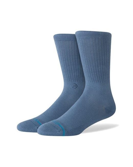 Stance Blue Icon Crew Socks for men