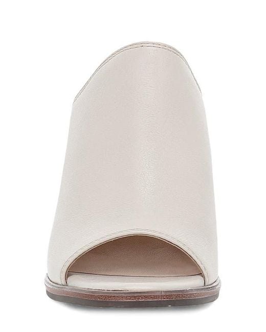 Frye White Stella Mule
