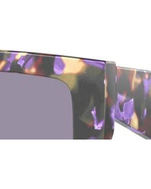 Dolce & Gabbana Purple 55mm Square Sunglasses