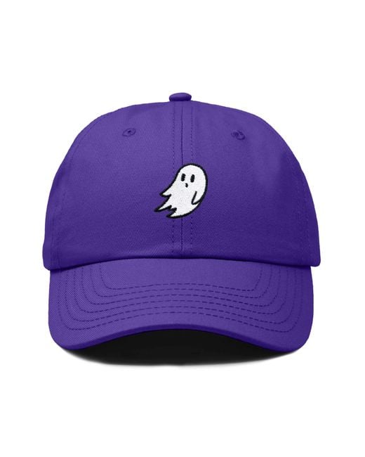 Alix Blue Ghost Embroidered Low Crown Cap