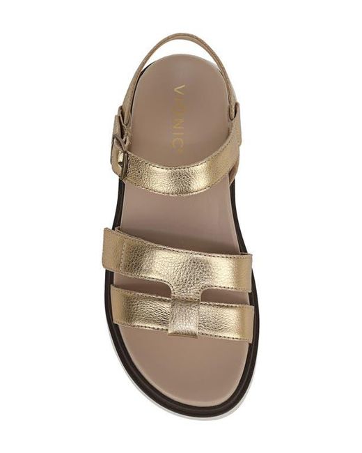 Vionic Solana Metallic Platform Sandal