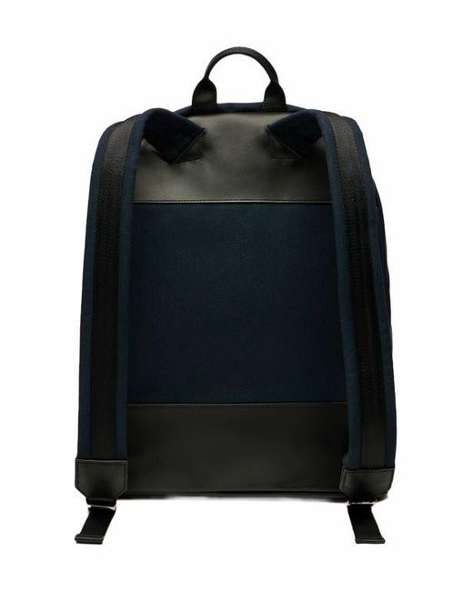 Want Les Essentiels De La Vie Blue Kastrup Organic Cotton Canvas Backpack for men