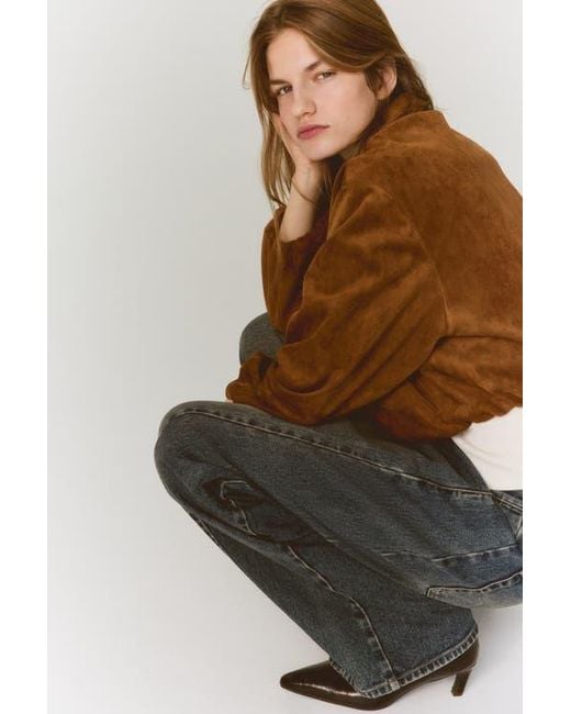 H&M Brown Collared Jacket