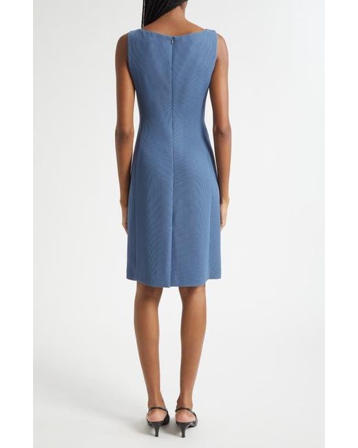 blue waffle dress The Printed Waffle Nursing Dress