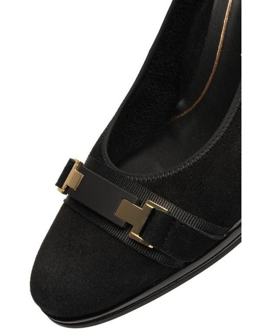 Ara Black Ophelia Buckle Pump
