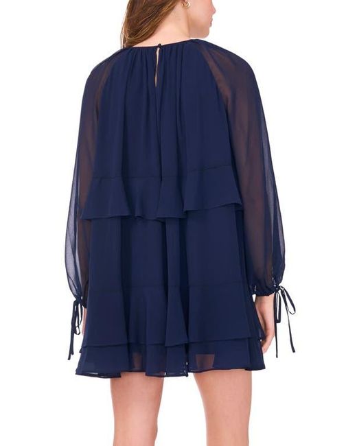 Parker Blue The Ivonne Long Sleeve Minidress