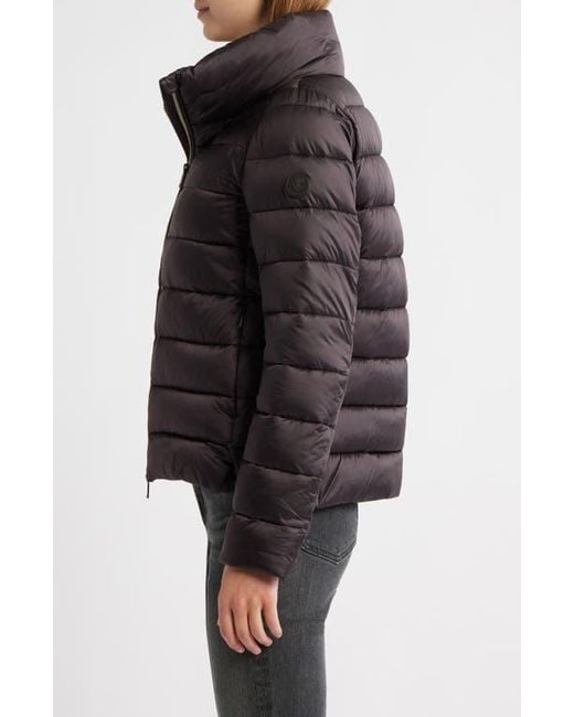 Save The Duck Black Elsie Water & Wind Repellent Puffer Jacket