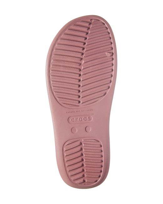 CROCSTM Pink Getaway Strappy Slide Sandal