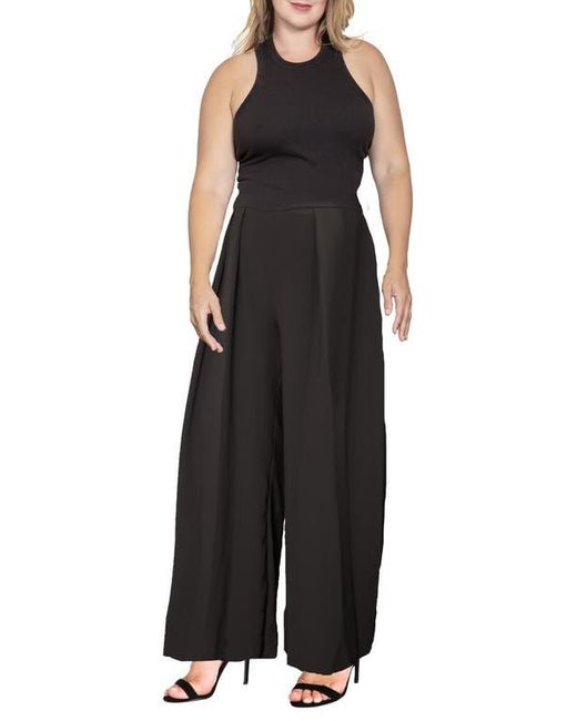 Standards & Practices Black High Waist Wide Leg Pants
