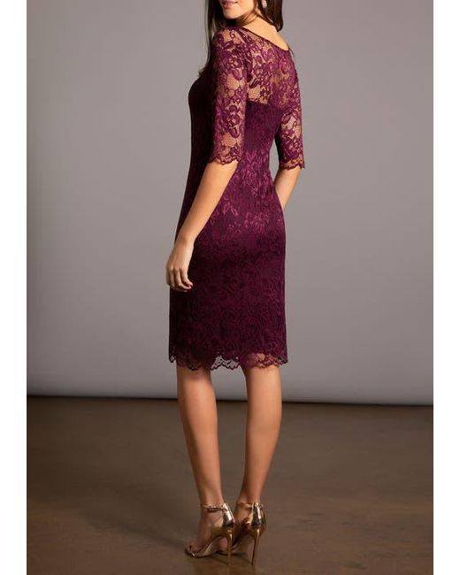 Alie Street London Red Lila Lace Dress