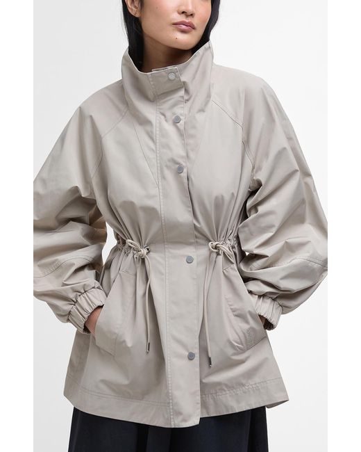 Barbour Gray Suri Showerproof Jacket