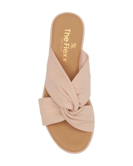 The Flexx Pink Theo Platform Sandal