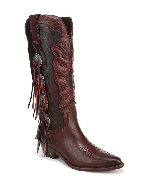 Sam Edelman Brown Rhett Western Boot