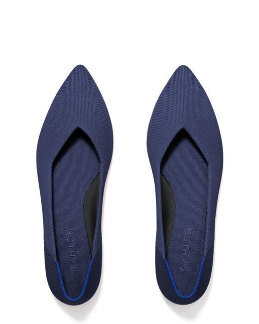 Rothy's Blue The Point Ii Flat