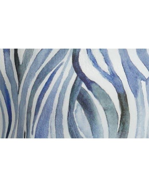 Apny Blue Printed Top