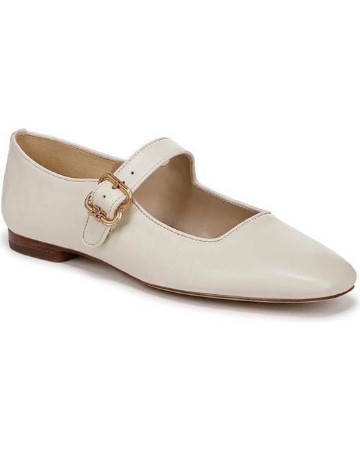 Sam Edelman Women's White Michaela Mary Jane Flat In Modern Ivory At Nordstrom Rack
