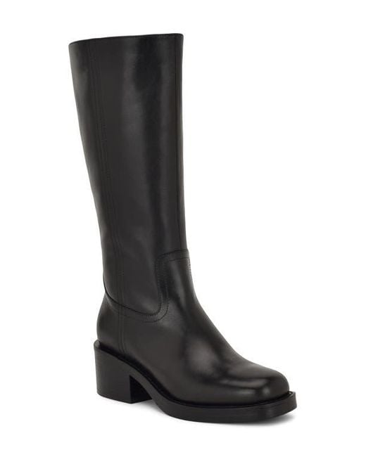 Nine West Black Broklyn Block Heel Boot