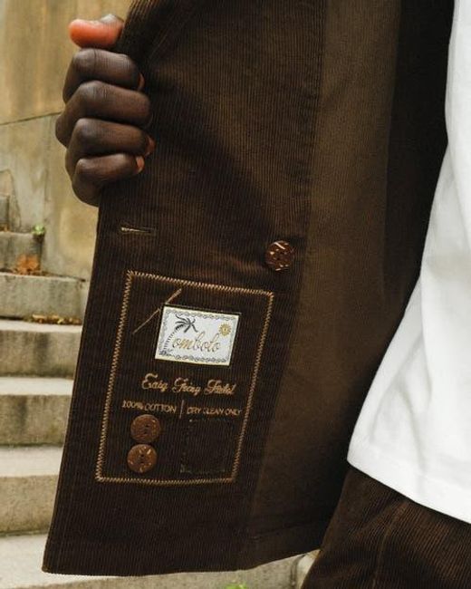 Tombolo Brown Easy-Going Jacket