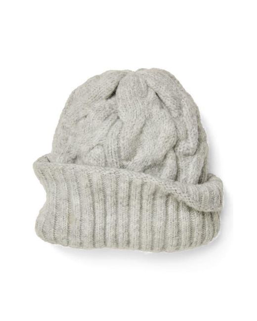 Free People Gray Coast Line Beanie