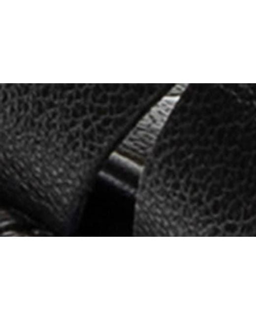 Donald J Pliner Black Annamaria Platform Wedge Slide Sandal