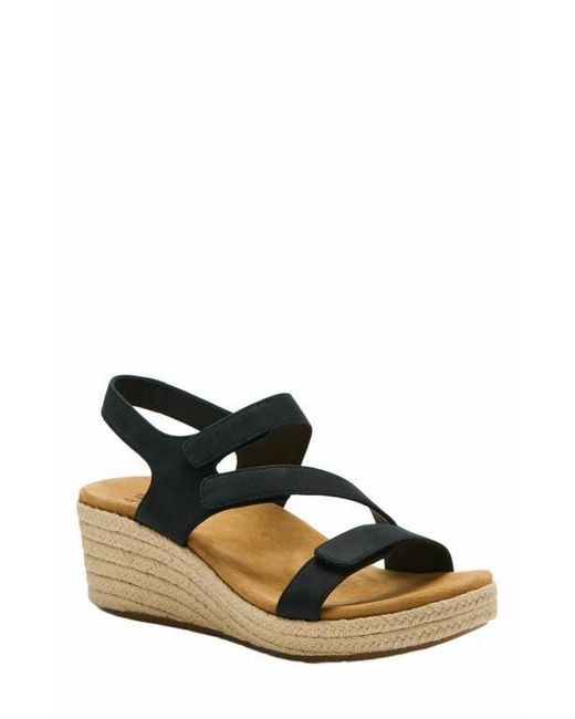 ABEO Black Riviera Adjustable Sandal