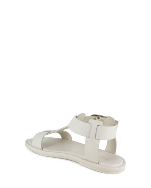Splendid White Fausta Ankle Strap Sandal
