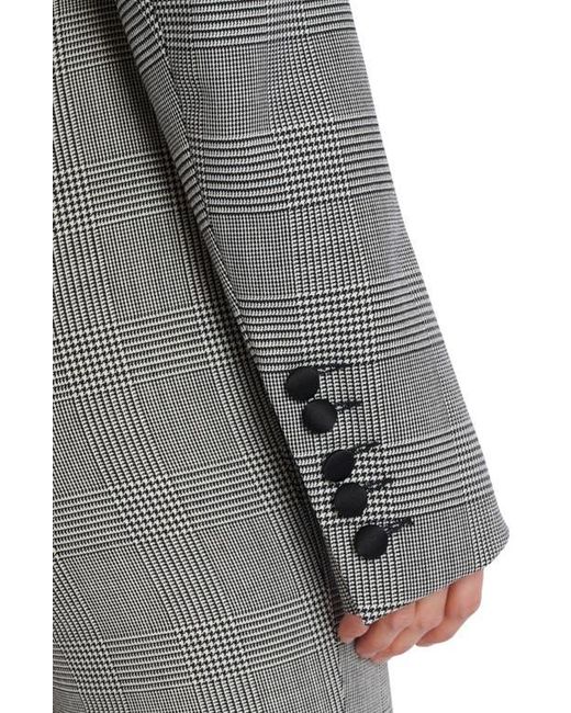 Balmain Gray Cropped Jacket