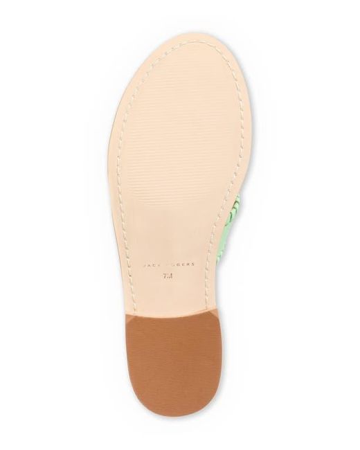 Jack Rogers Green Jacks Flat Sandal