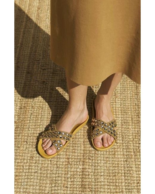 Pedro Garcia Multicolor Analis Slide Sandal