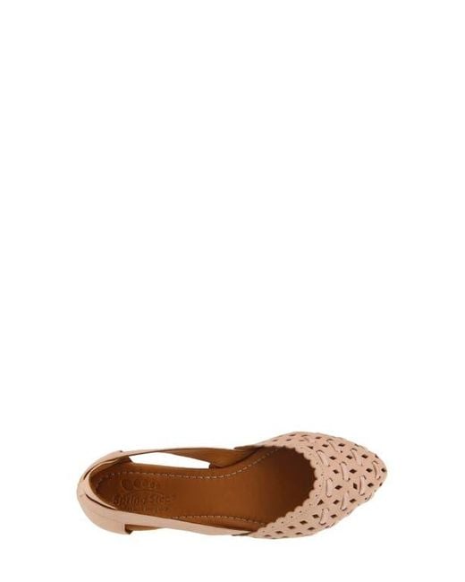 Spring Step Brown Delorse Flat