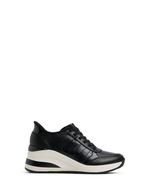 ALDO Black Iconistep Wedge Sneaker