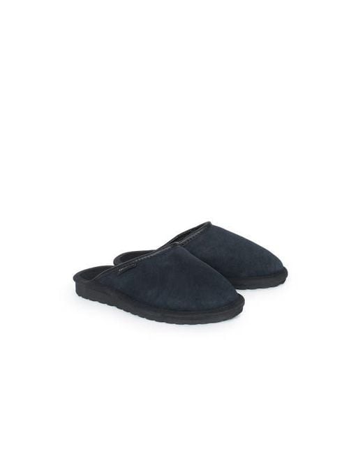 Celtic & Co. Black Backless British Clogs for men