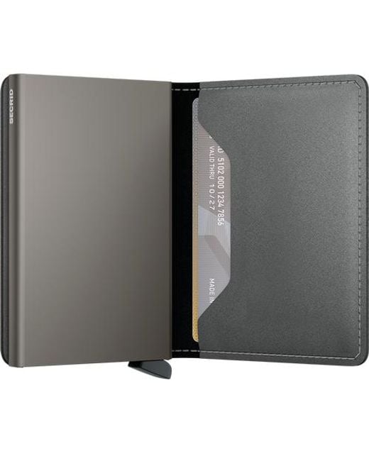 Secrid Gray Slimwallet Matte for men