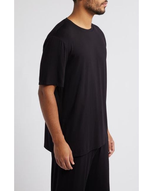 Nordstrom Black Moonlight Eco Stretch Modal Pajama T-Shirt for men