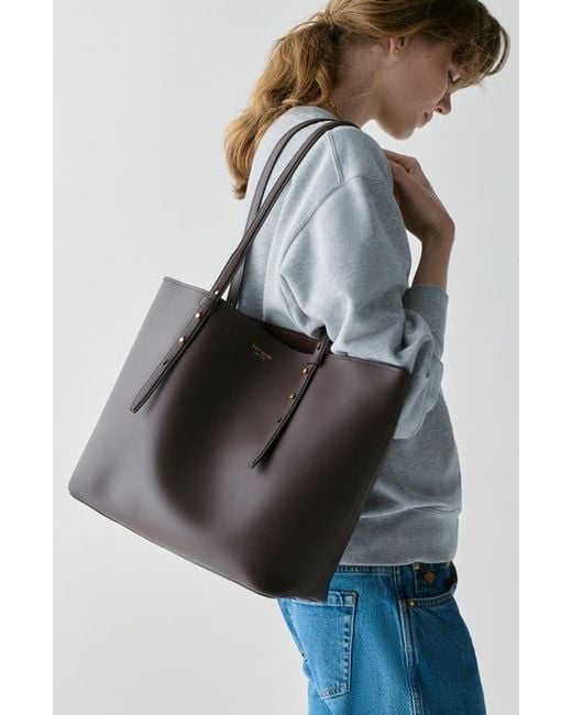 Kate Spade Black Do It All Fine Grain Leather Tote
