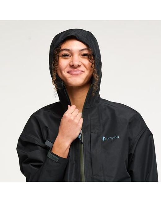 COTOPAXI Black Cielo Rain Jacket