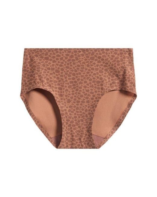 Chantelle Brown Soft Stretch Seamless Hipster Panties