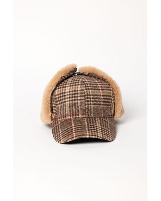 Hat Attack Brown Cap With Earflap