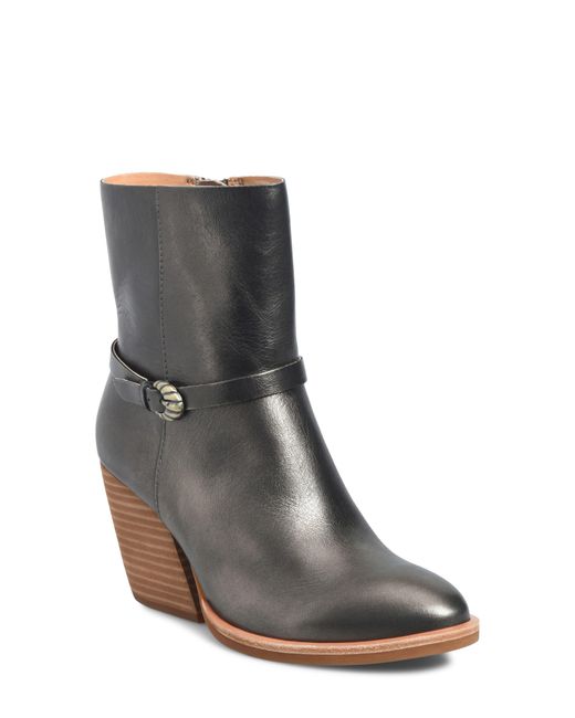 Kork-Ease Black Solstice Leather Bootie
