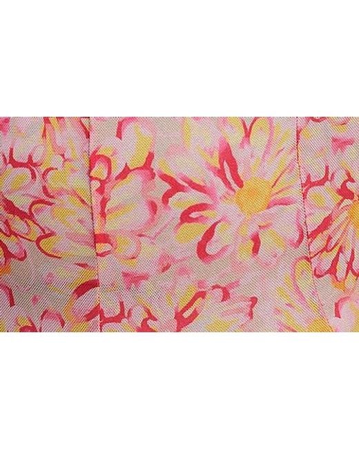 Savage x Fenty Multicolor Sunray Lace Underwire Teddy